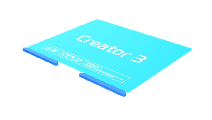 Creator 3 Flexible Build Plate